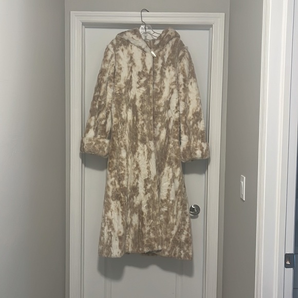 Faux Fur Full Length or MIDI Coat Pamela McCoy - Picture 2 of 11